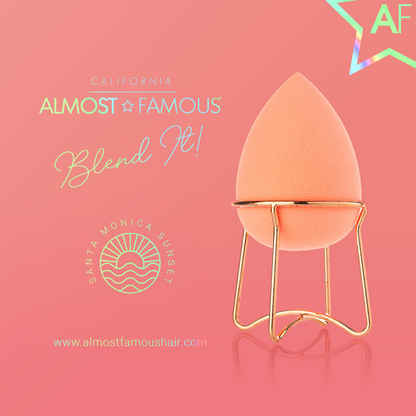 Famous Makeup Blender w/ Rose Gold Stand